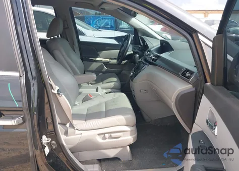 2014 Honda Odyssey Ex-L из США, поврежденный, VIN 5FNRL5H63EB095053